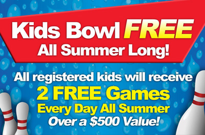 kids bowl free
